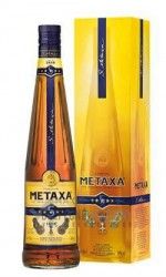 Metaxa 5* 38% 0,7L v kart.